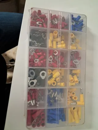 Kit 370 Terminales Eléctricos Aislados