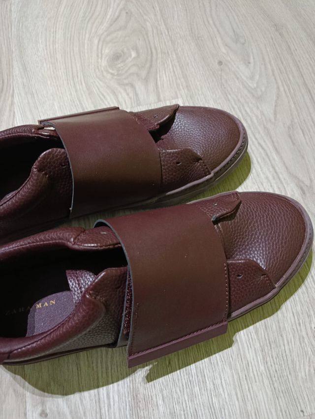Zapatos Zara Man Marrones [Talla 42]