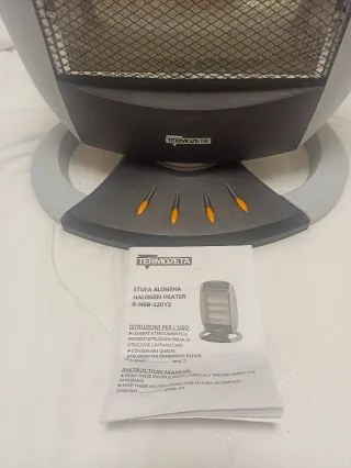 Stufetta alogena Termozeta con oscillazione