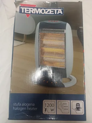 Stufetta alogena Termozeta con oscillazione