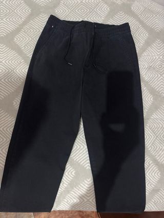 Pantalones Tommy Hilfiger Beige y Negro Nuevos