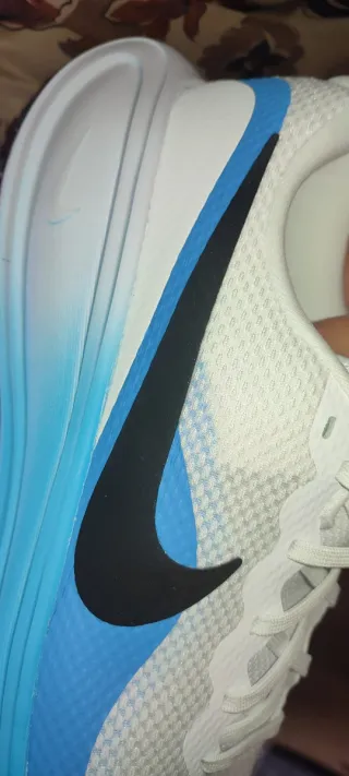 Zapatillas Nike Azules y Blancas