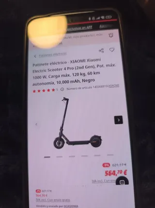 Patinete eléctrico Xiaomi