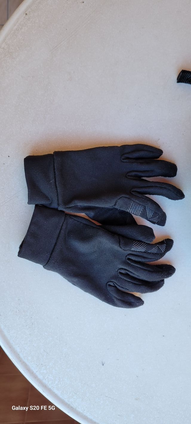 Casco y Guantes Equitación Niño Talla S