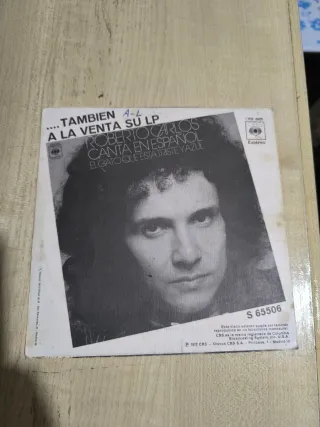 ROBERTO CARLOS  POR AMOR  Canta en español Vinilo