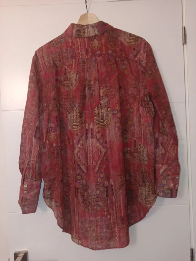 Camisa Massimo Dutti Estampada Multicolor