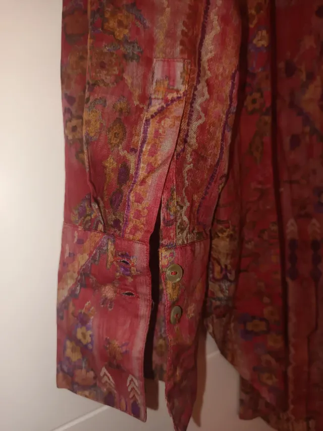 Camisa Massimo Dutti Estampada Multicolor