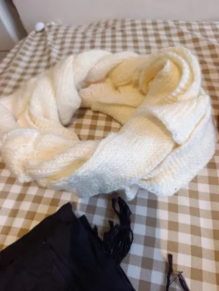 Lote 4 bufandas mujer