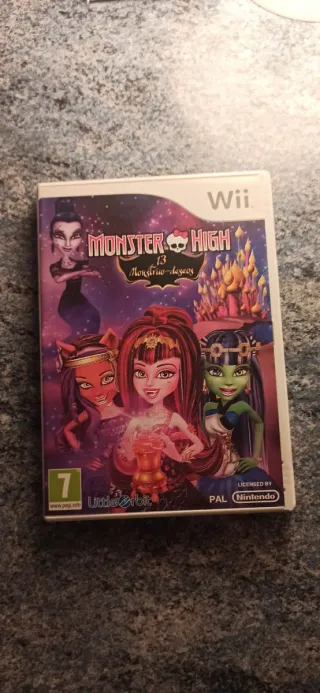Juego Monster High 13 Wishes Wii