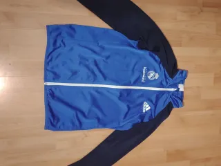 Chaqueta Adidas Real Madrid Azul y Negra