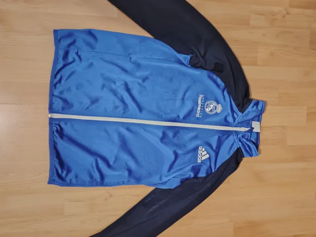 Chaqueta Adidas Real Madrid Azul y Negra