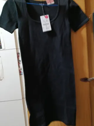 Vestido negro Lefties talla S