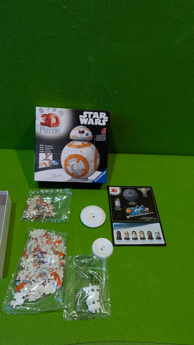 Ravensburger - Puzzle 3D Niños BB8 Star Wars