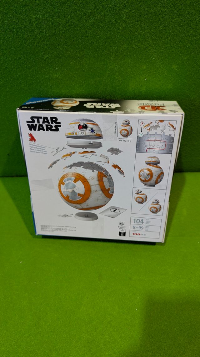 Ravensburger - Puzzle 3D Niños BB8 Star Wars