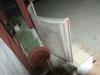 Pérgola de jardín metálica