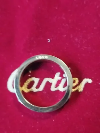 Anillo Cartier dorado