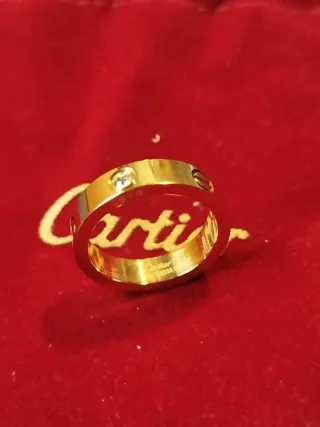 Anillo Cartier dorado