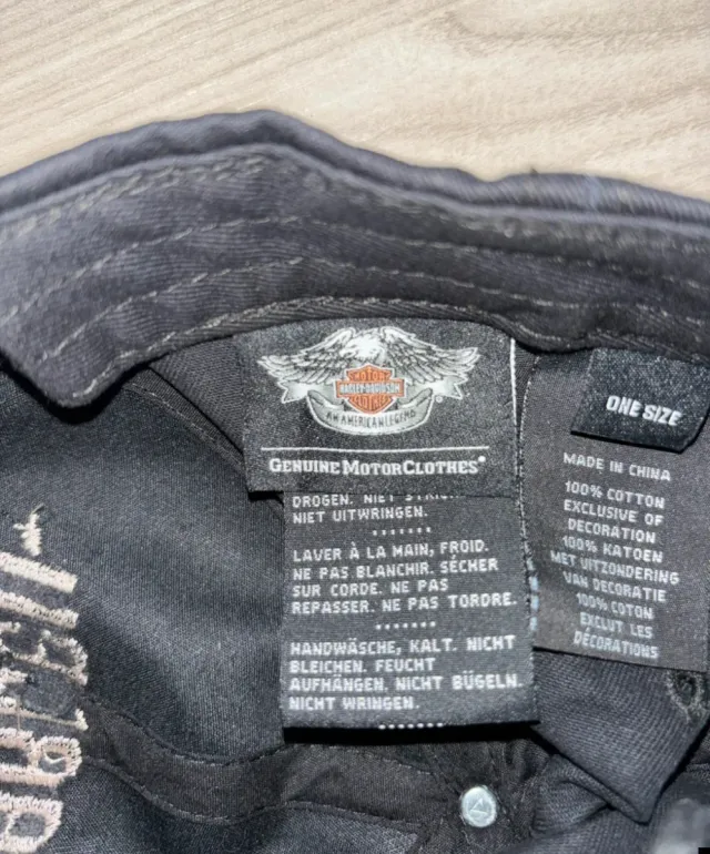 Cappello baseball originale Harley Davidson