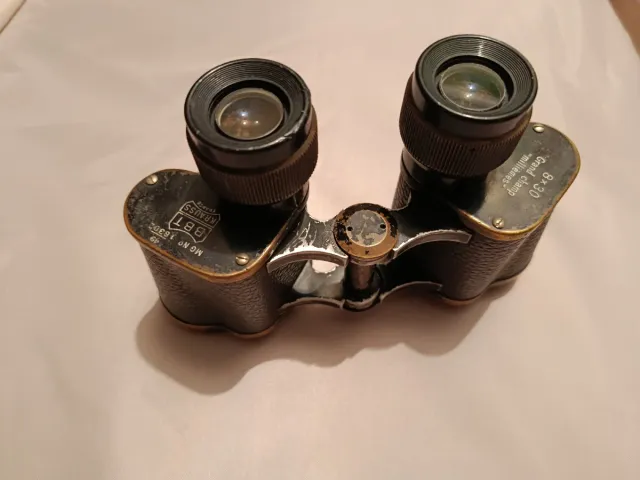 Binoculares Vintage Dorados y Negros