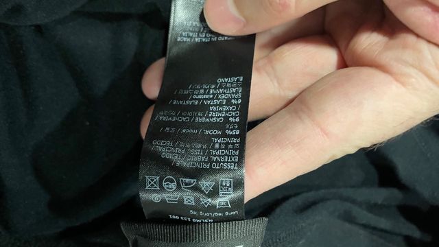 Ermenegildo zegna leggins kashmere modal man