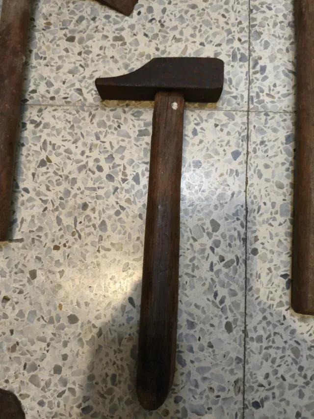 Conjunto herramientas antiguas