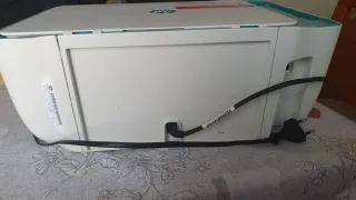 Impresora HP Blanca y Verde