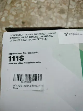 Toner stampante nero 111s