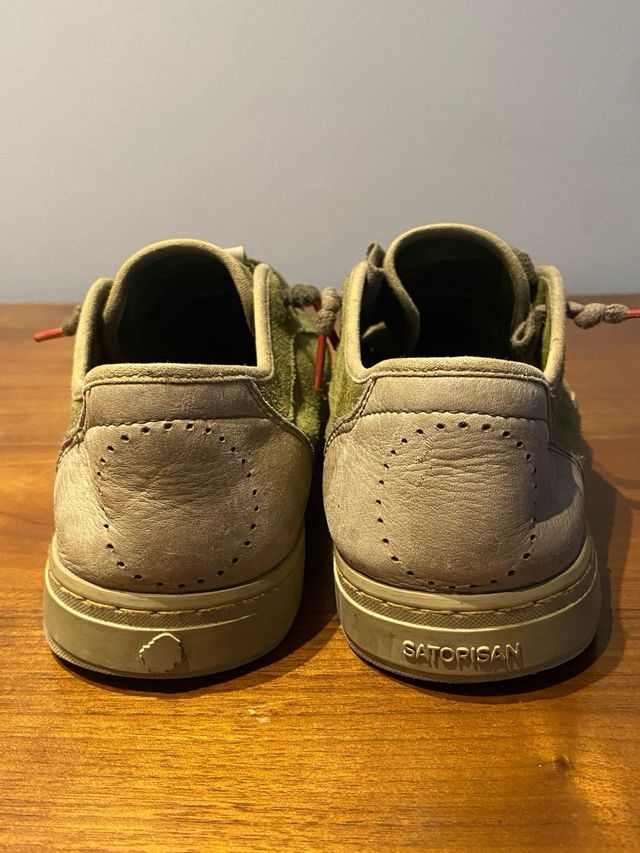 Zapatillas Satorisan Verde/Beige