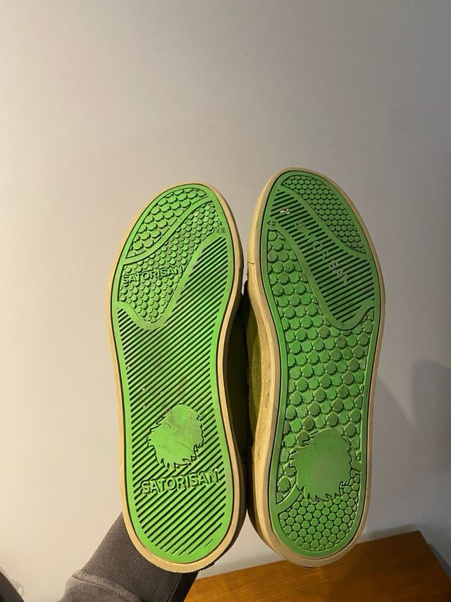 Zapatillas Satorisan Verde/Beige