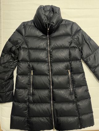 Plumífero mujer Mango Negro Talla S