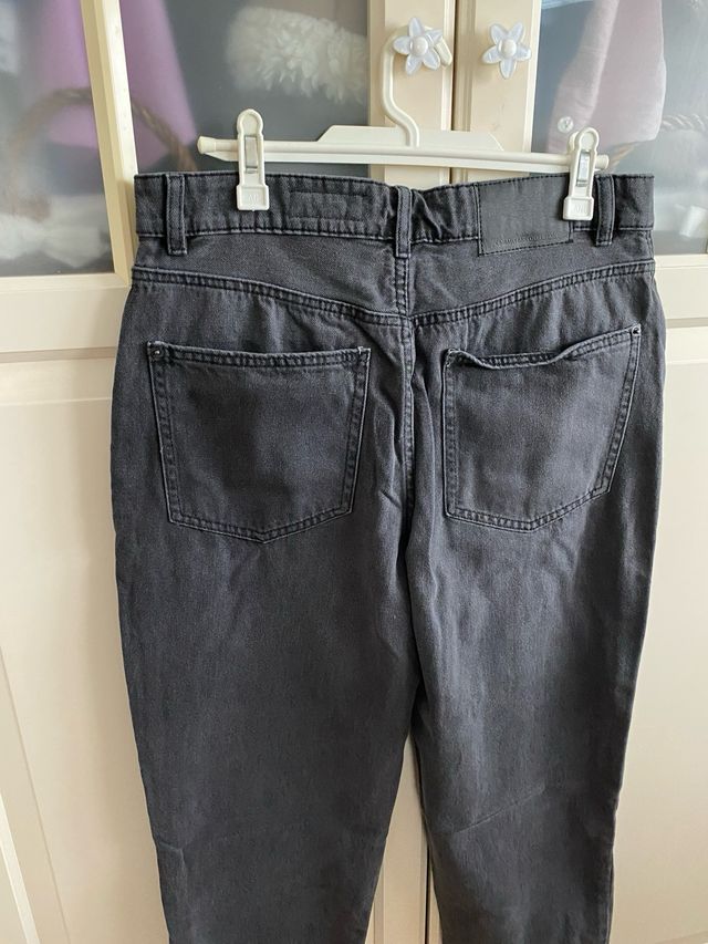 Pantalón vaquero gris Lefties Talla L