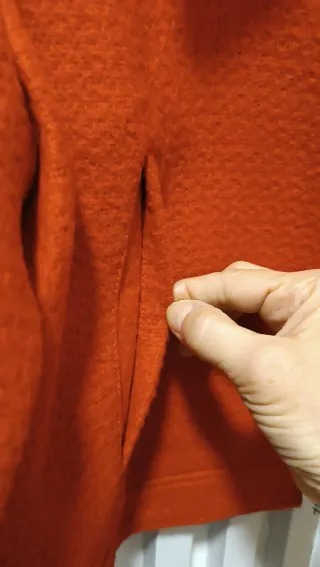 Chaqueta Zara cropped roja Talla M