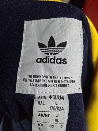 Chaqueta Bomber Real Madrid Adidas Azul