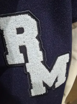 Chaqueta Bomber Real Madrid Adidas Azul