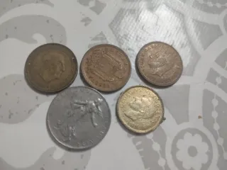 Monete antiche pesetas