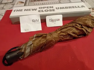 Gadget originale RAI ombrello richiudibile nuovo