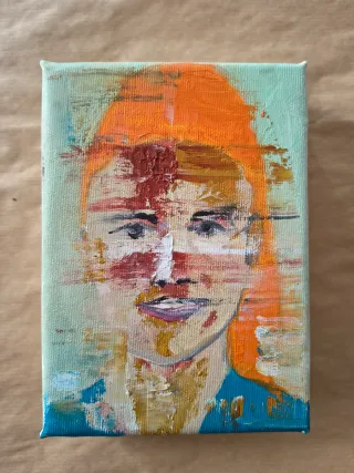 Quadro moderno dipinto a mano olio