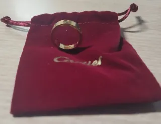 Anillo Cartier Love Dorado con Diamante