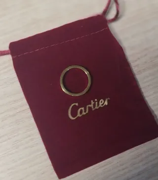 Anillo Cartier Love Dorado con Diamante