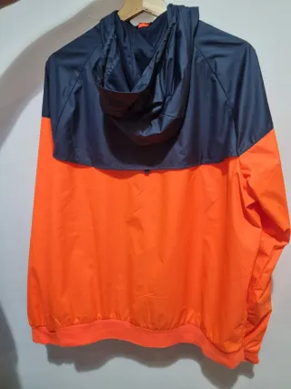 Chubasquero Nike FC Barcelona Azul Naranja