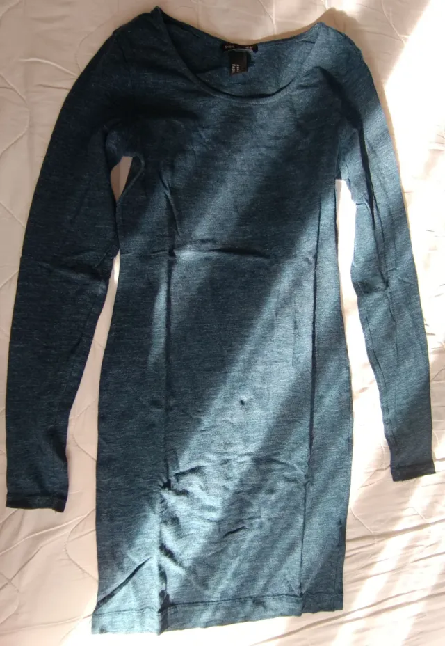 Vestido H&M Teal Talla XS/34