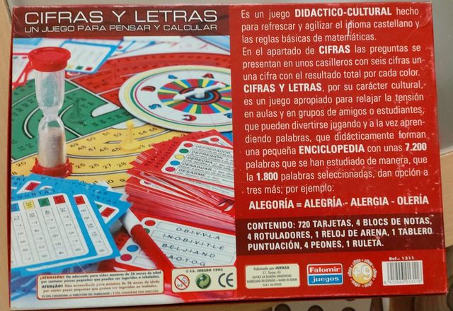 Gioco Cifre e Lettere Falomir Come Nuovo