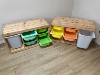 Mueble organizador juguetes