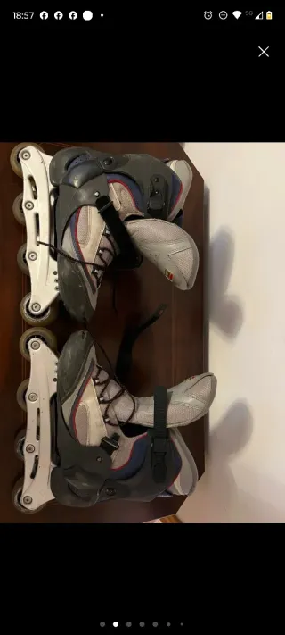 Patines en línea Fila usados talla 43