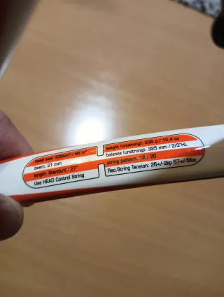 Raqueta Head Microgel Radical MP