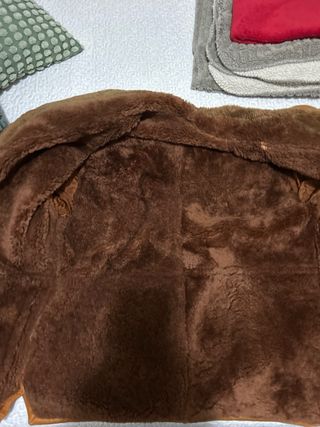 Chaqueta de cuero invierno