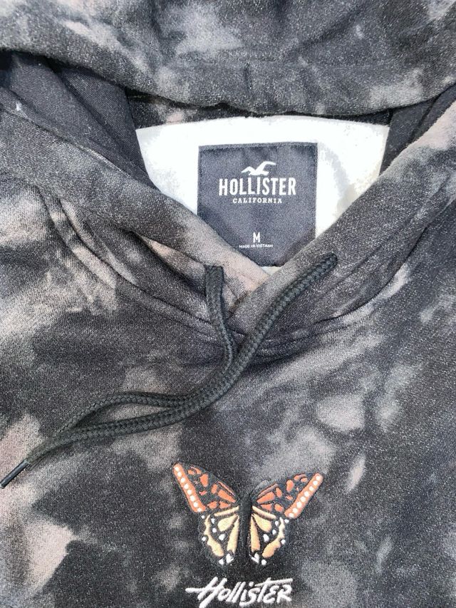 Sudadera Hollister Mariposa Tie-Dye