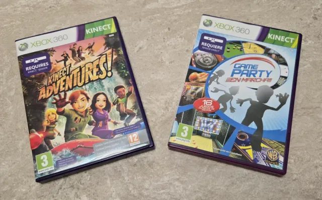 Sensor Kinect Xbox 360 + 2 Juegos