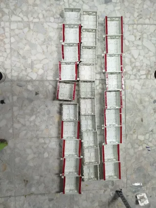 Lote Cajas Empotrar Tegui 1 Módulo