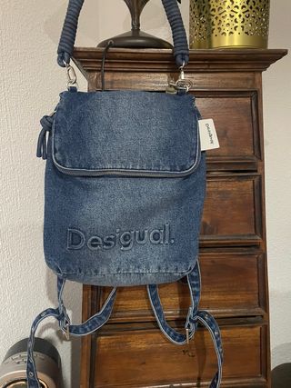 Mochila Desigual Vaquera Azul